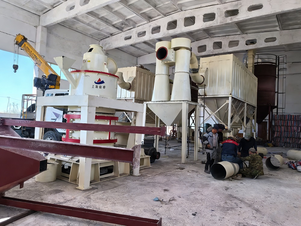 Algerian Customer Buys High Pressure Mill Site at SHANZHUO Heavy Machinery