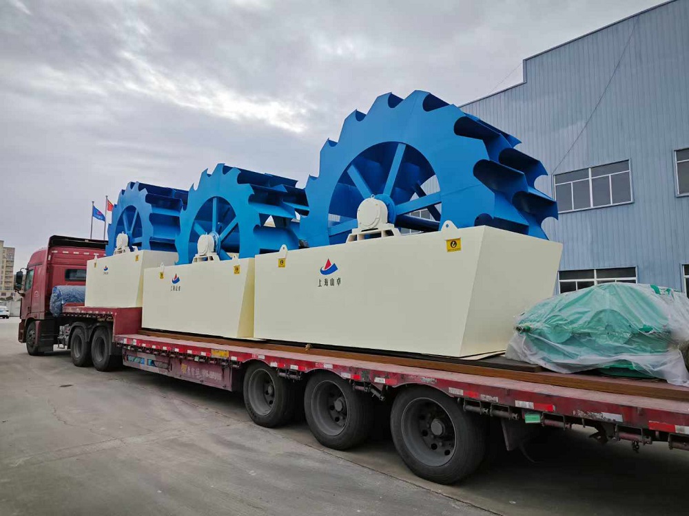 Delivery Site of SHANZHUO Heavy Machinery Sand-Washing Machine Purchased by Hunan Customer
